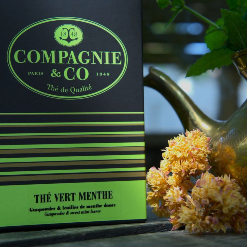 Thé vert à la Menthe - 25 infusettes Biodégradables