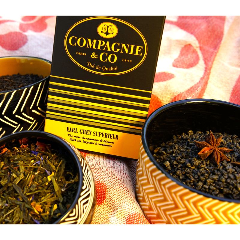 Thé noir Earl Grey Supérieur – 25 infusettes